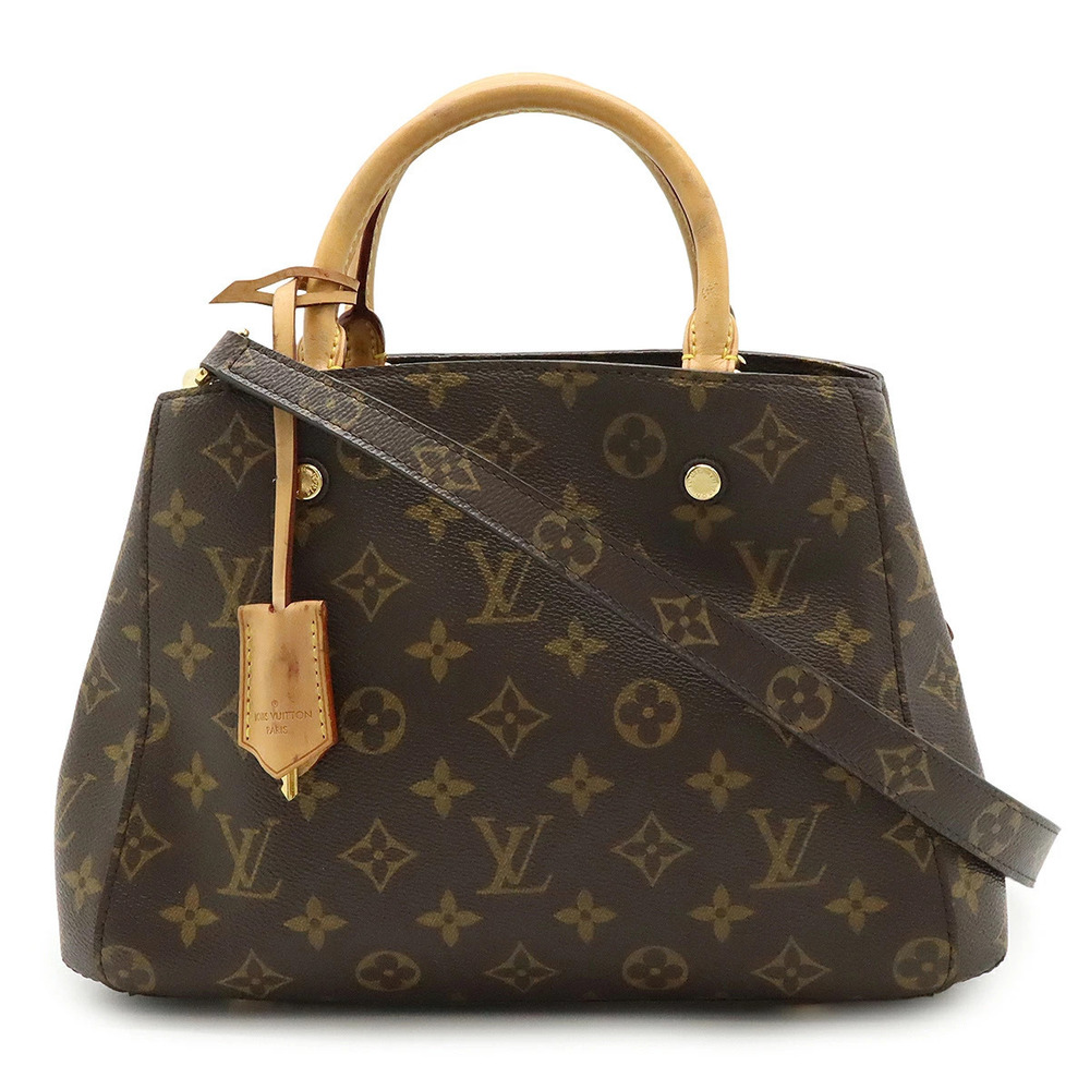 LOUIS VUITTON Monogram Montaigne 2way Shoulder Bag Crossbody